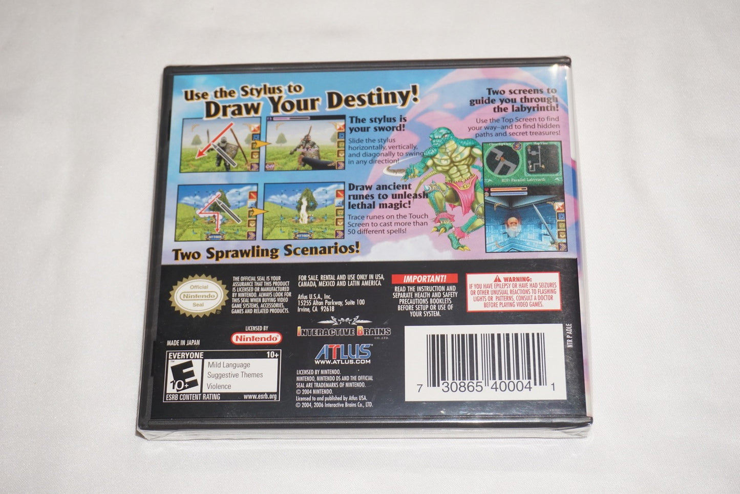 Deep Labyrinth (Nintendo DS) NEW Sealed