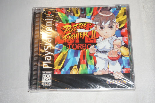 Super Puzzle Fighter II Turbo 2 (Sony Playstation 1 ps1) NEW Factory Sealed