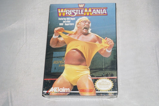 Wrestlemania WWF WWE (Nintendo NES) NEW Factory Sealed