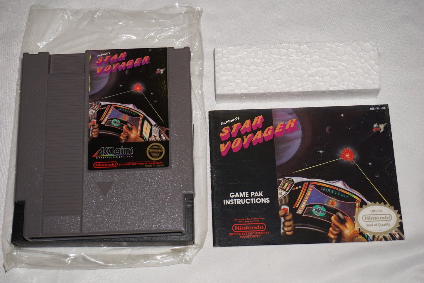 Star Voyager (Nintendo NES) Complete in Box CIB