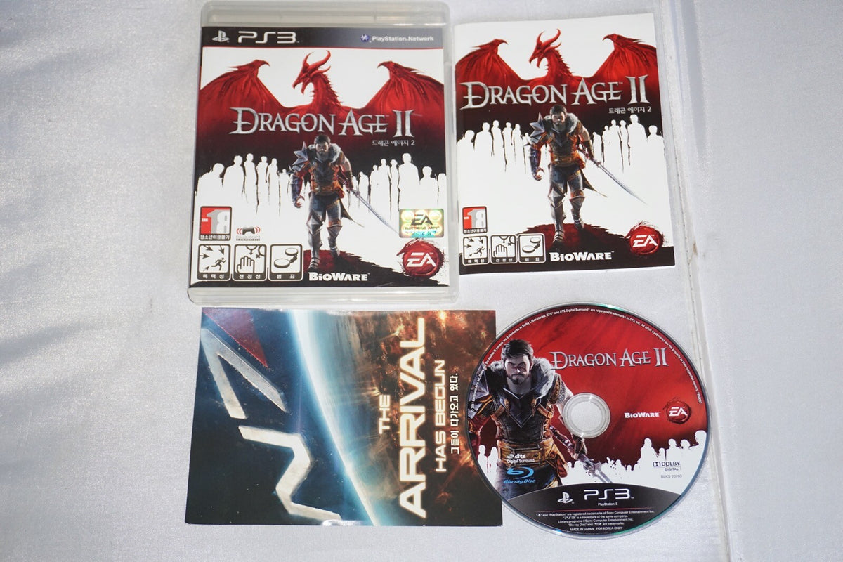 Dragon Age II 2 (Playstation 3 ps3) Complete KOREAN Import