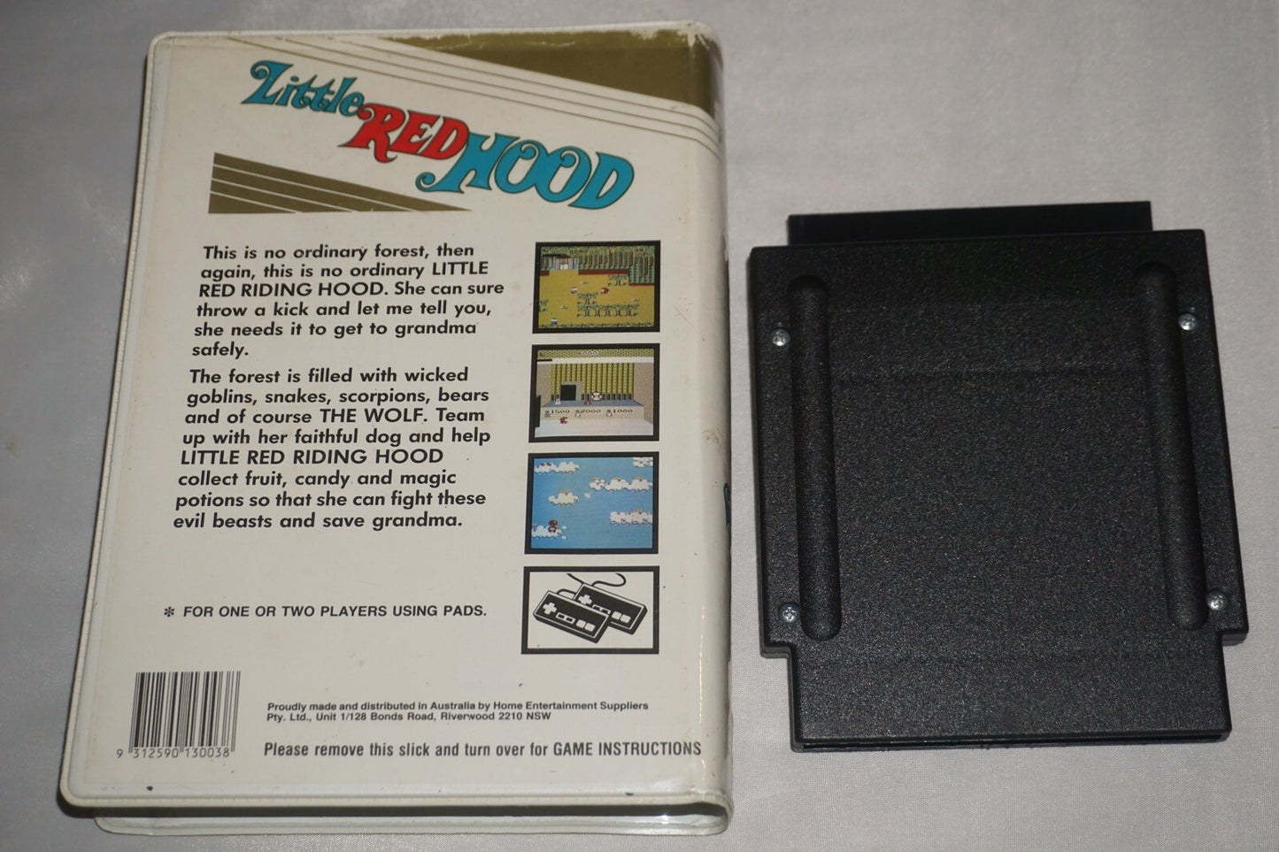 Little Red Hood (Nintendo NES) with Case PAL