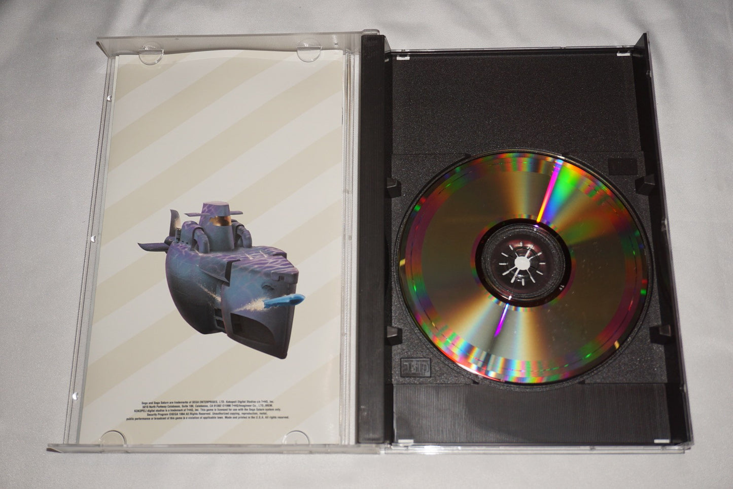In the Hunt (Sega Saturn) Complete w/ Reg Card