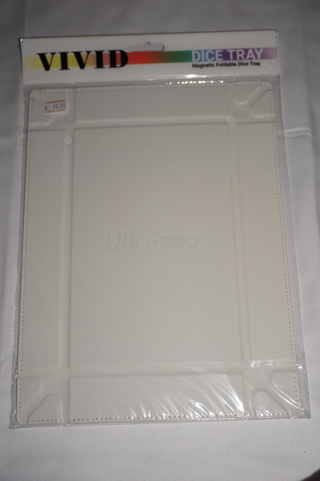 Ultra Pro Dice Tray Foldable Vivid White