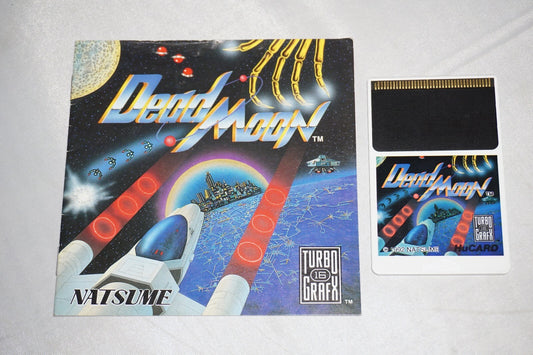 Dead Moon (Turbo Grafx 16 tg16) with Manual Turbografx