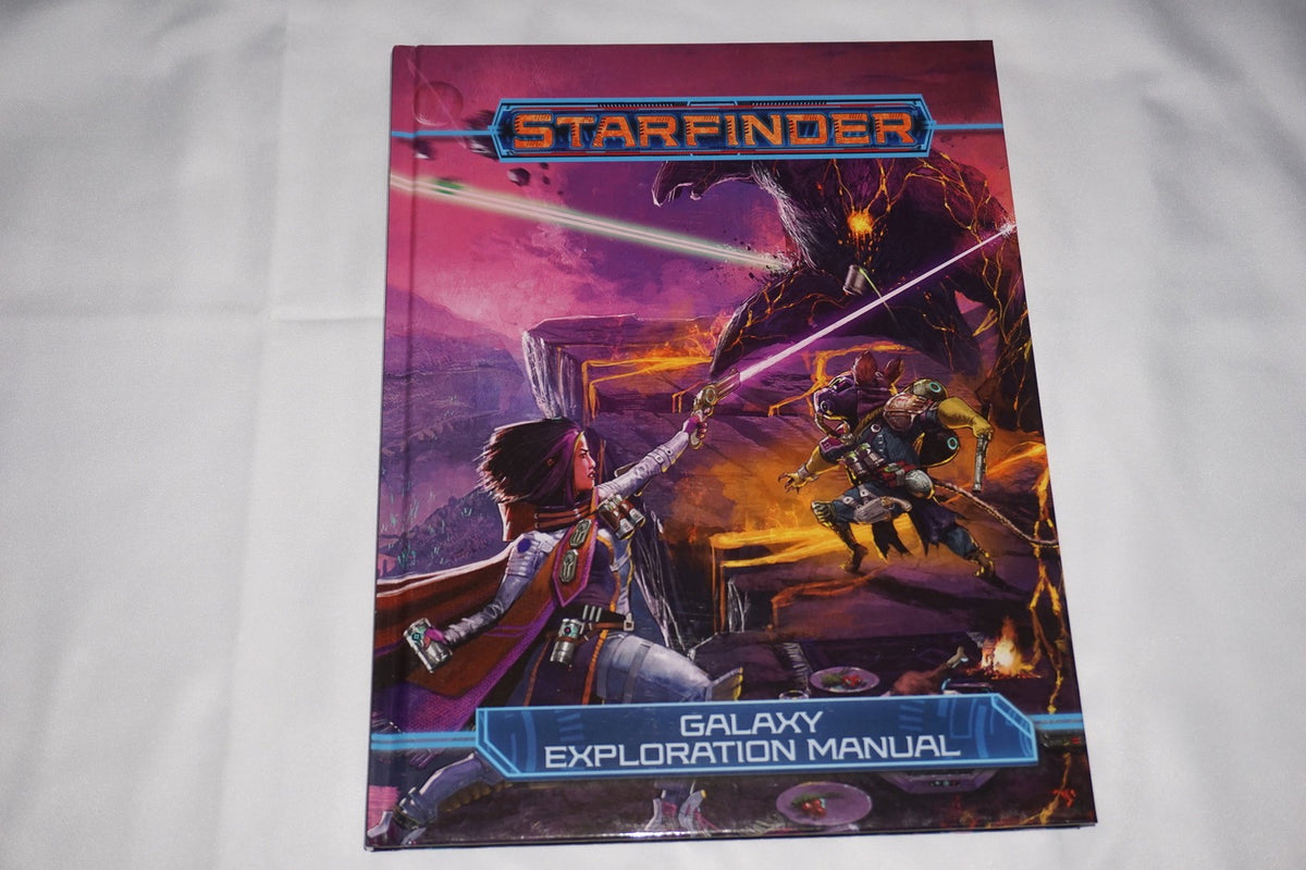 Galaxy Exploration Manual Hardcover Book Starfinder NEW