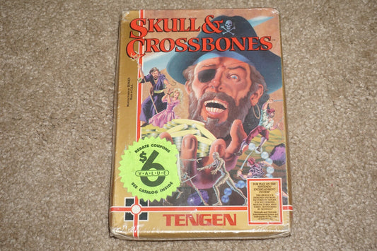 Skull & Crossbones (Nintendo NES) NEW Factory Sealed