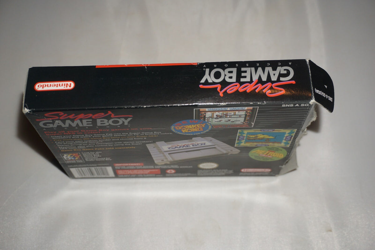 Super Game Boy Gameboy Adapter Not for Resale (Super Nintendo SNES) Complete #5