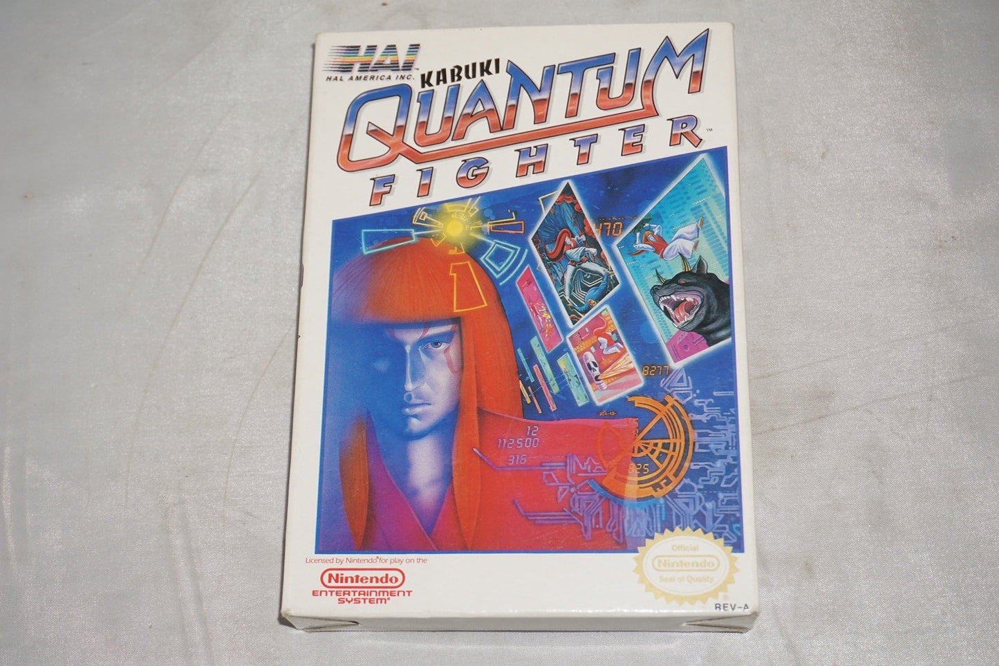 Kabuki Quantum Fighter (Nintendo NES) Complete in Box CIB