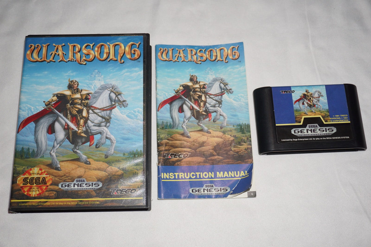 Warsong (Sega Genesis) Complete