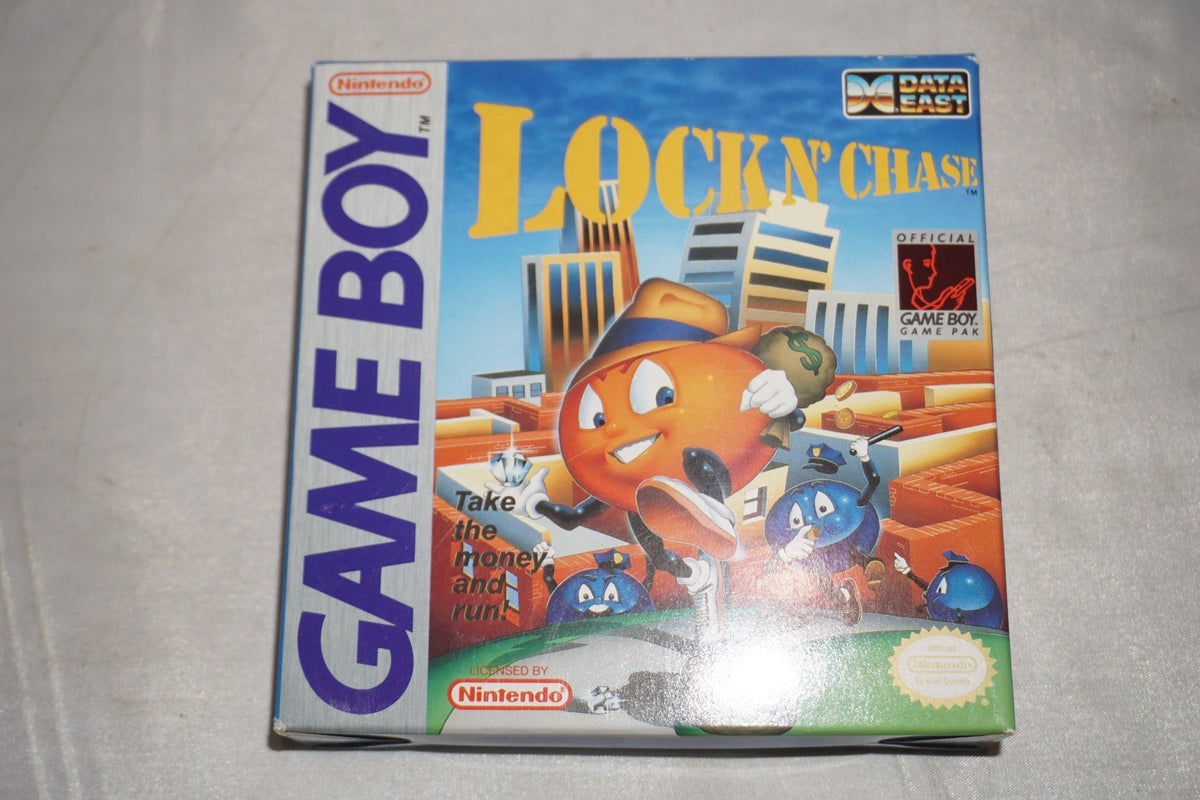 Lock n Chase (Nintendo Gameboy Game Boy GB) Complete CIB Authentic