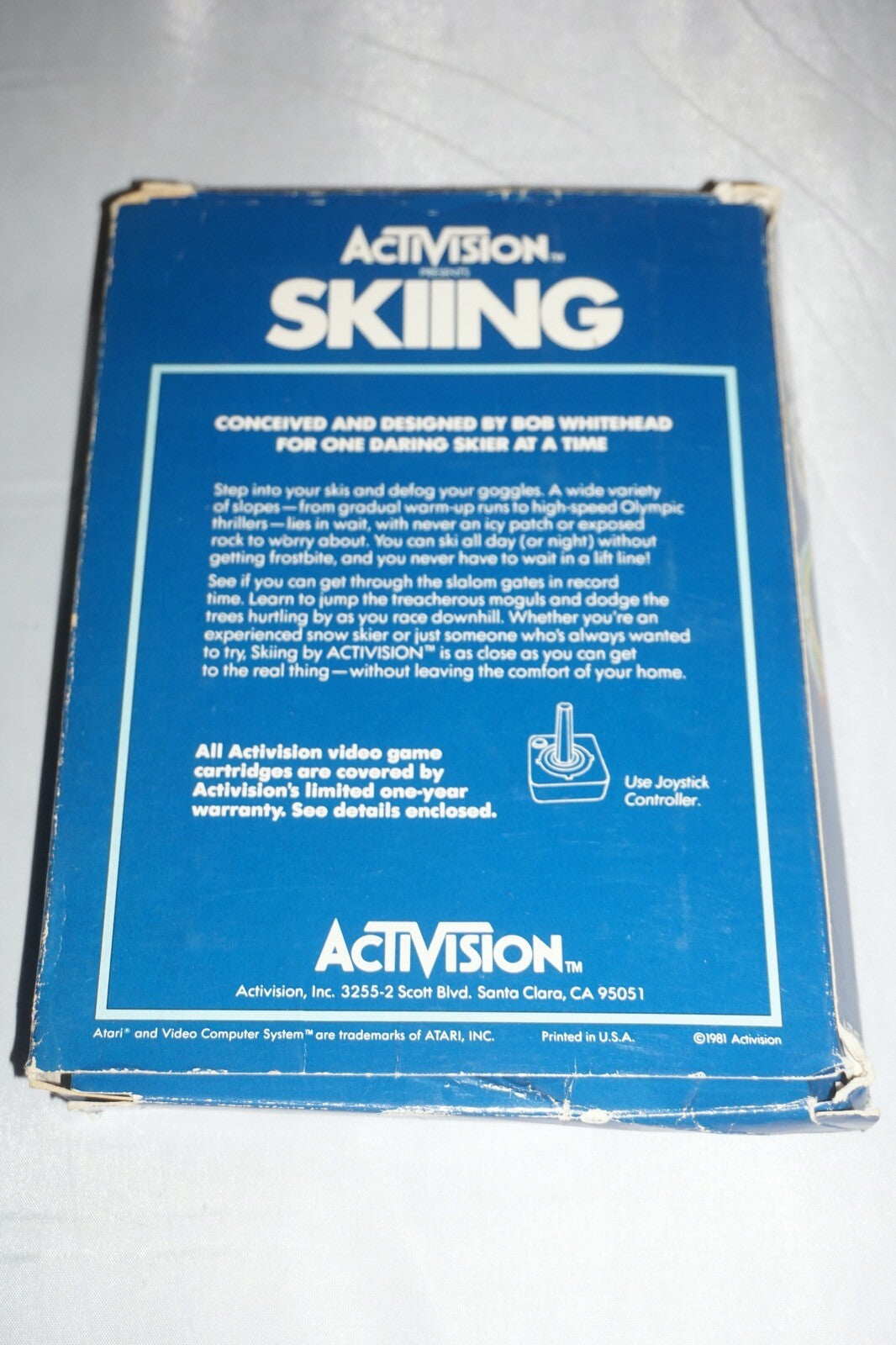 Skiing (Atari 2600) Complete In Box