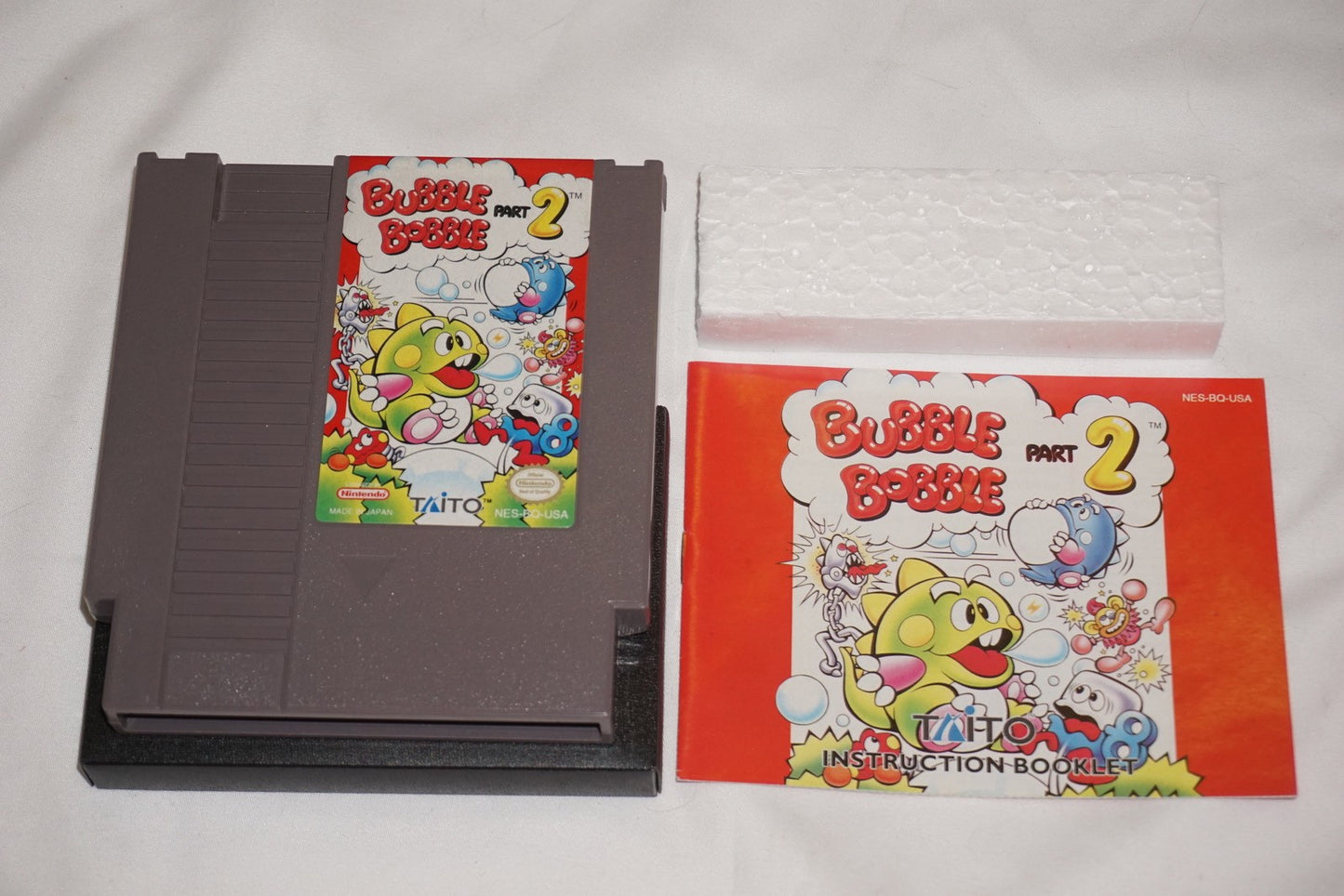 Bubble Bobble Part 2 (Nintendo NES) Complete in Box CIB