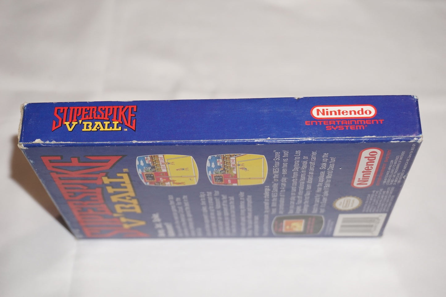 Super Spike V'Ball Volleyball (Nintendo NES) Complete in Box CIB