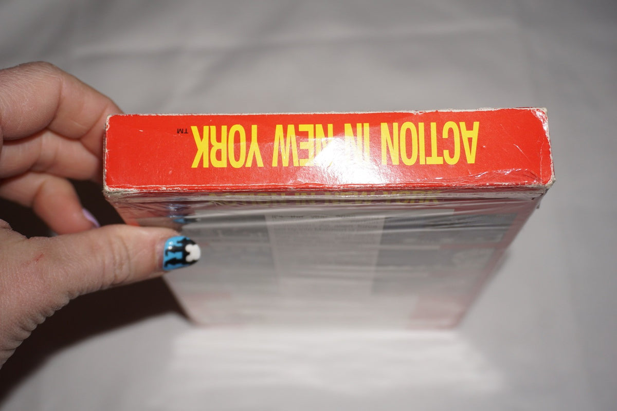 Action in New York (Nintendo NES) with Box No Manual PAL A UK