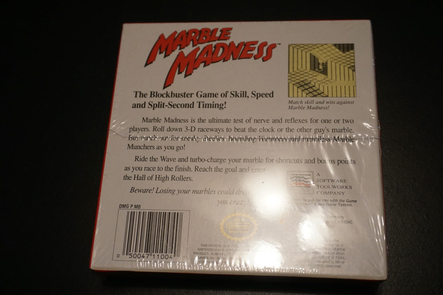 Marble Madness (Nintendo Game Boy Gameboy) NEW Factory Sealed