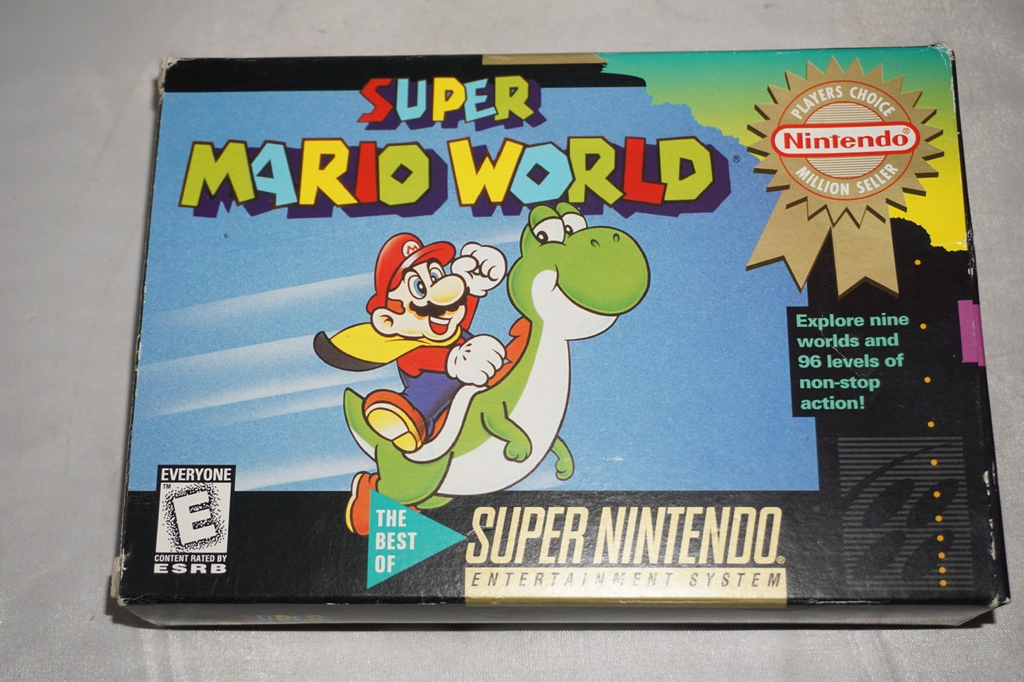 Super Mario World PC (Super Nintendo SNES) Complete in Box CIB
