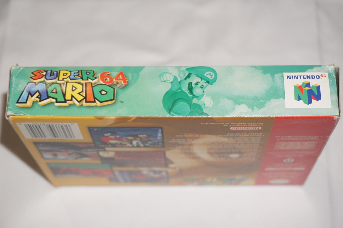 Super Mario 64 (Nintendo 64 N64) Complete in Box CIB Authentic