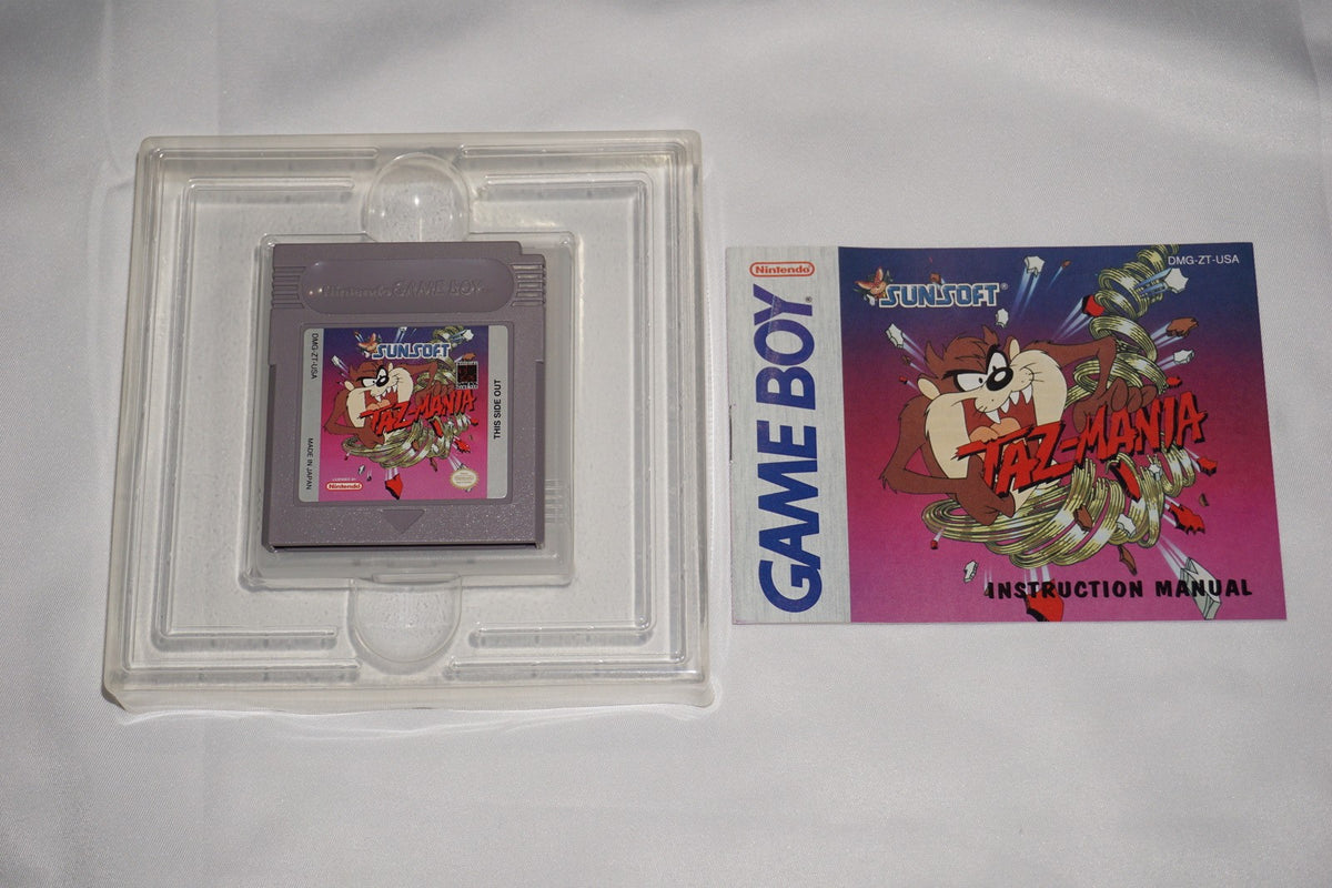 Taz Mania 1 (Nintendo Game Boy Gameboy) Complete in Box CIB