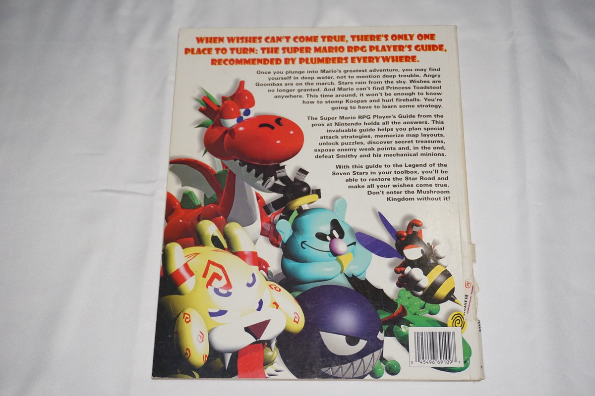 Super Mario RPG Legend of Seven Stars Player's Strategy Guide Nintendo SNES