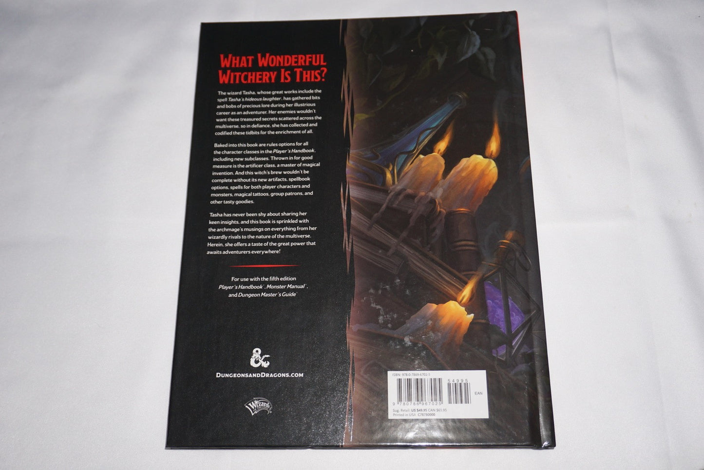 Tasha's Cauldron of Everything Hardcover Book Dungeons & Dragons D&D NEW