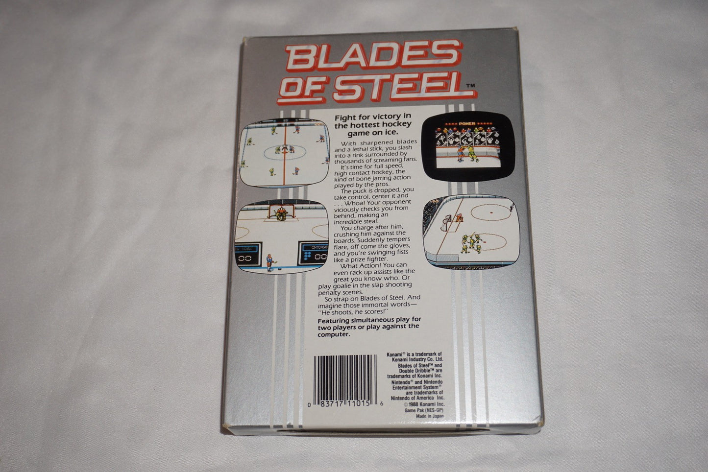 Blades of Steel (Nintendo NES) Complete in Box CIB