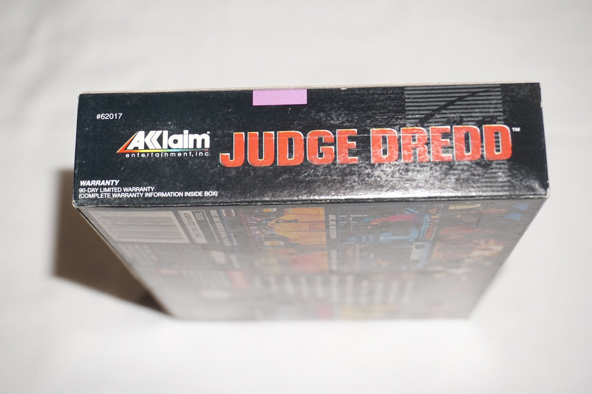 Judge Dredd (Super Nintendo SNES) Complete in Box CIB
