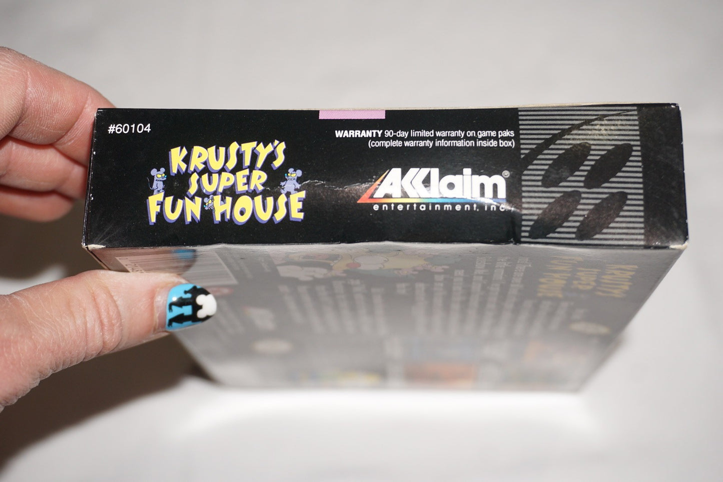 Krusty's Super Fun House (Super Nintendo SNES) Complete in Box CIB