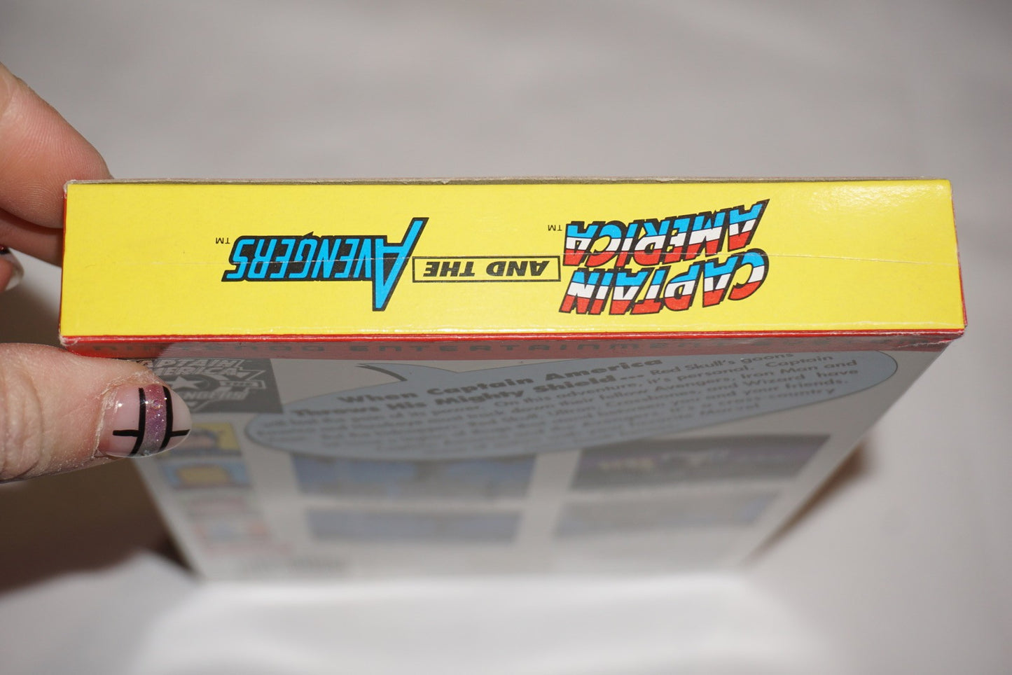 Captain America and The Avengers (Nintendo NES) Complete in Box CIB