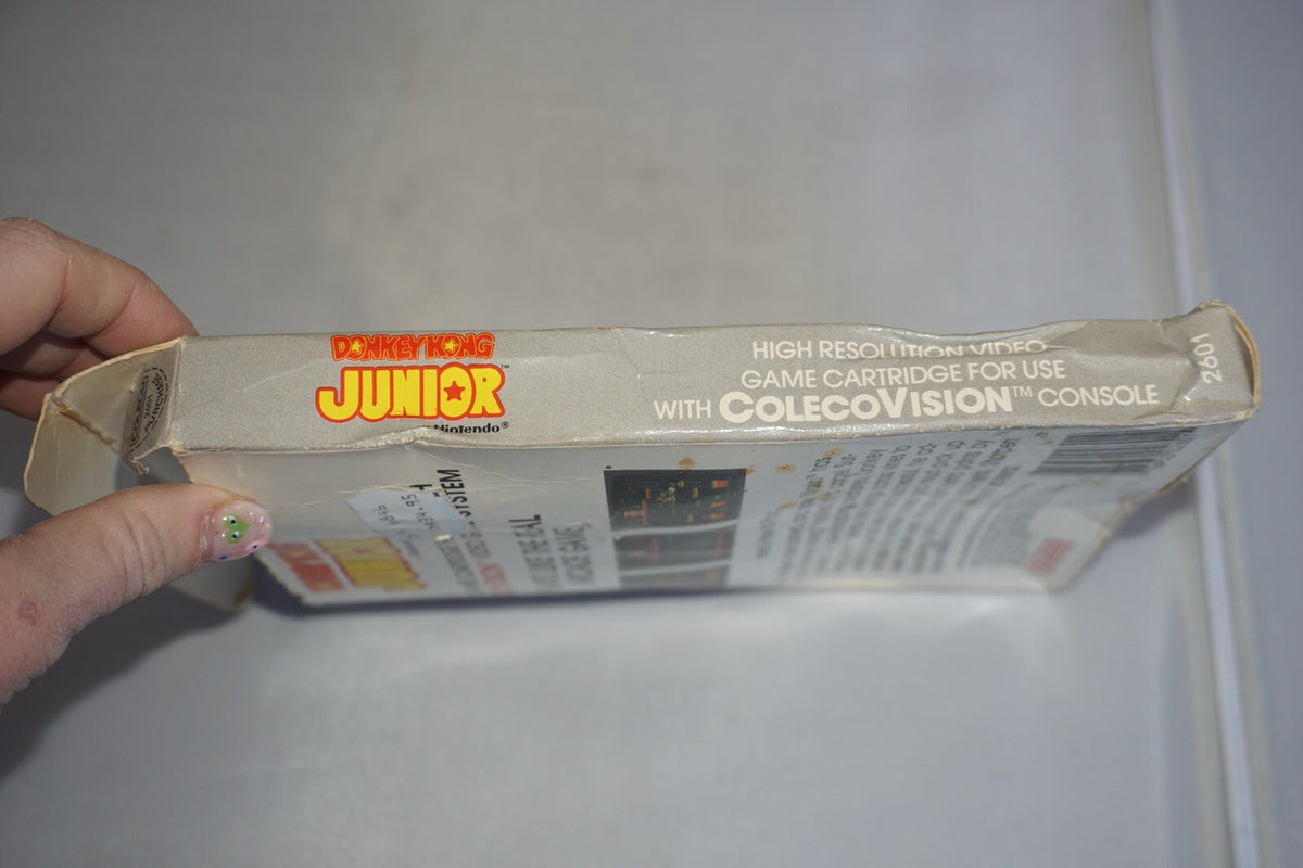 Donkey Kong Junior Jr (Colecovision) Complete In Box