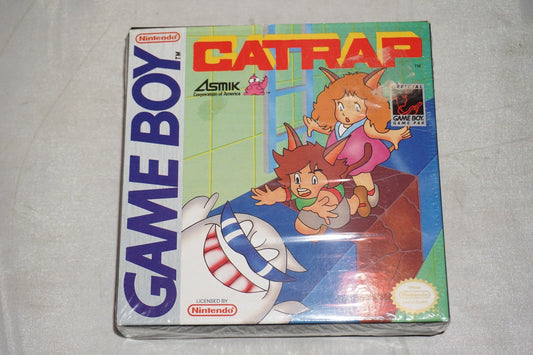 Catrap (Nintendo Gameboy Game Boy GB) Complete CIB Authentic