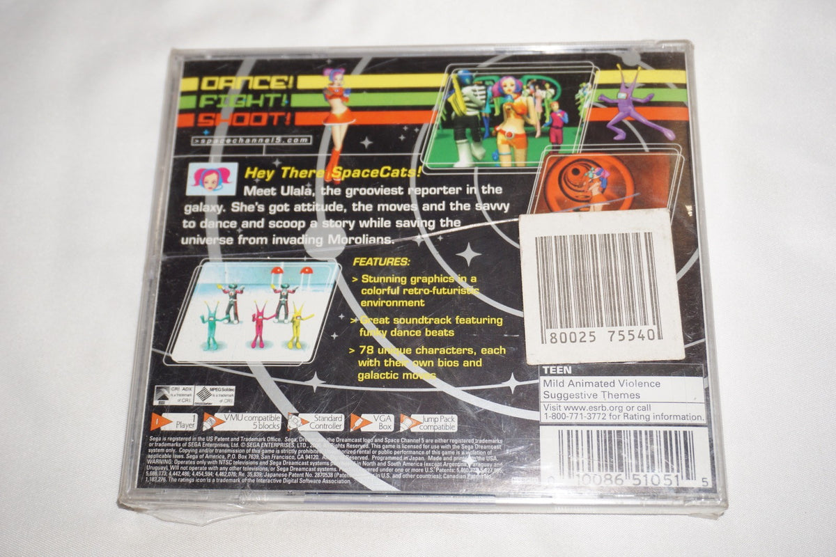 Space Channel 5 (Sega Dreamcast) NEW Sealed