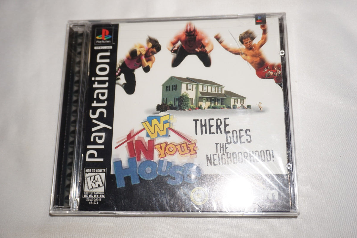 WWF In Your House WWE (Sony Playstation 1 ps1) NEW Sealed