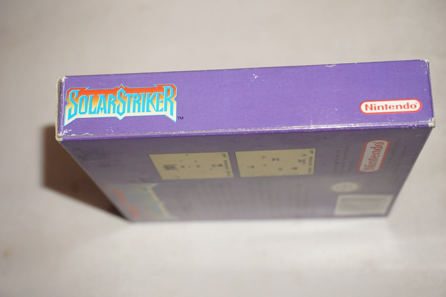 Solar Striker (Nintendo Gameboy Game Boy GB) Complete CIB Authentic