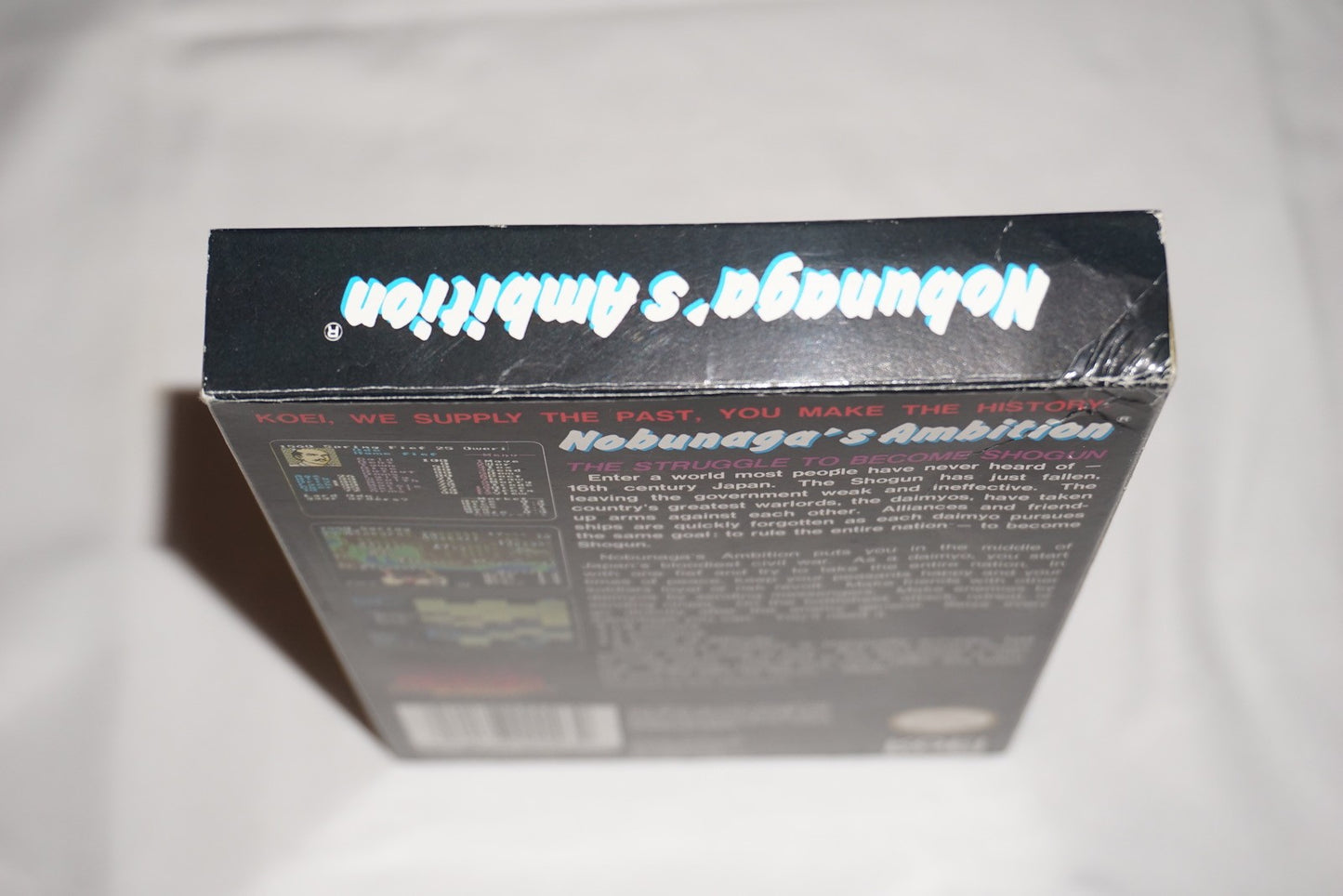 Nobunaga’s Ambition 1 (Nintendo NES) Complete in Box CIB
