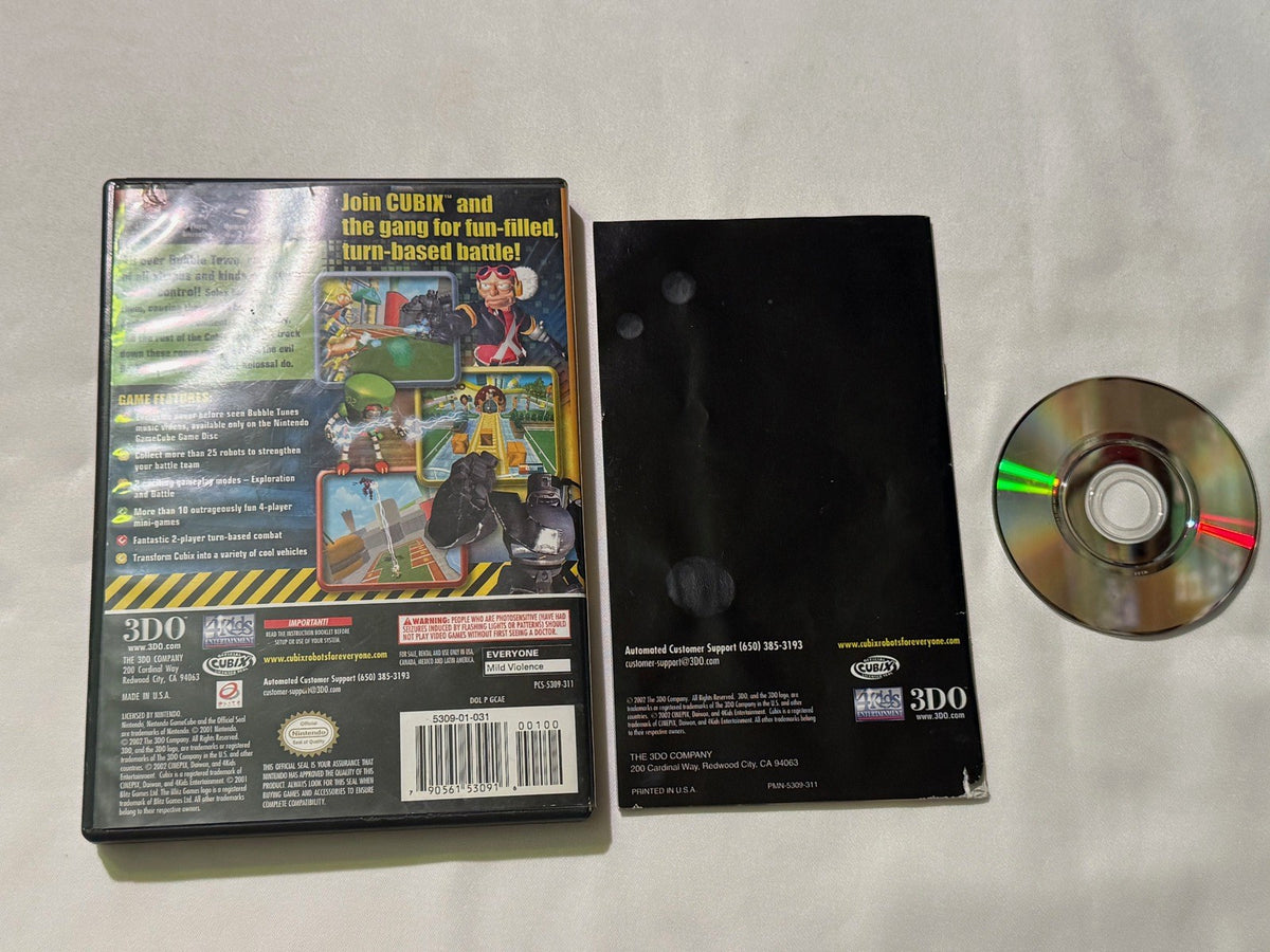 Cubix: Robots for Everyone Showdown (Nintendo Gamecube) Complete