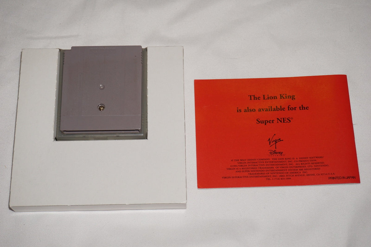 Lion King (Nintendo Game Boy Game Boy) Complete in Box CIB
