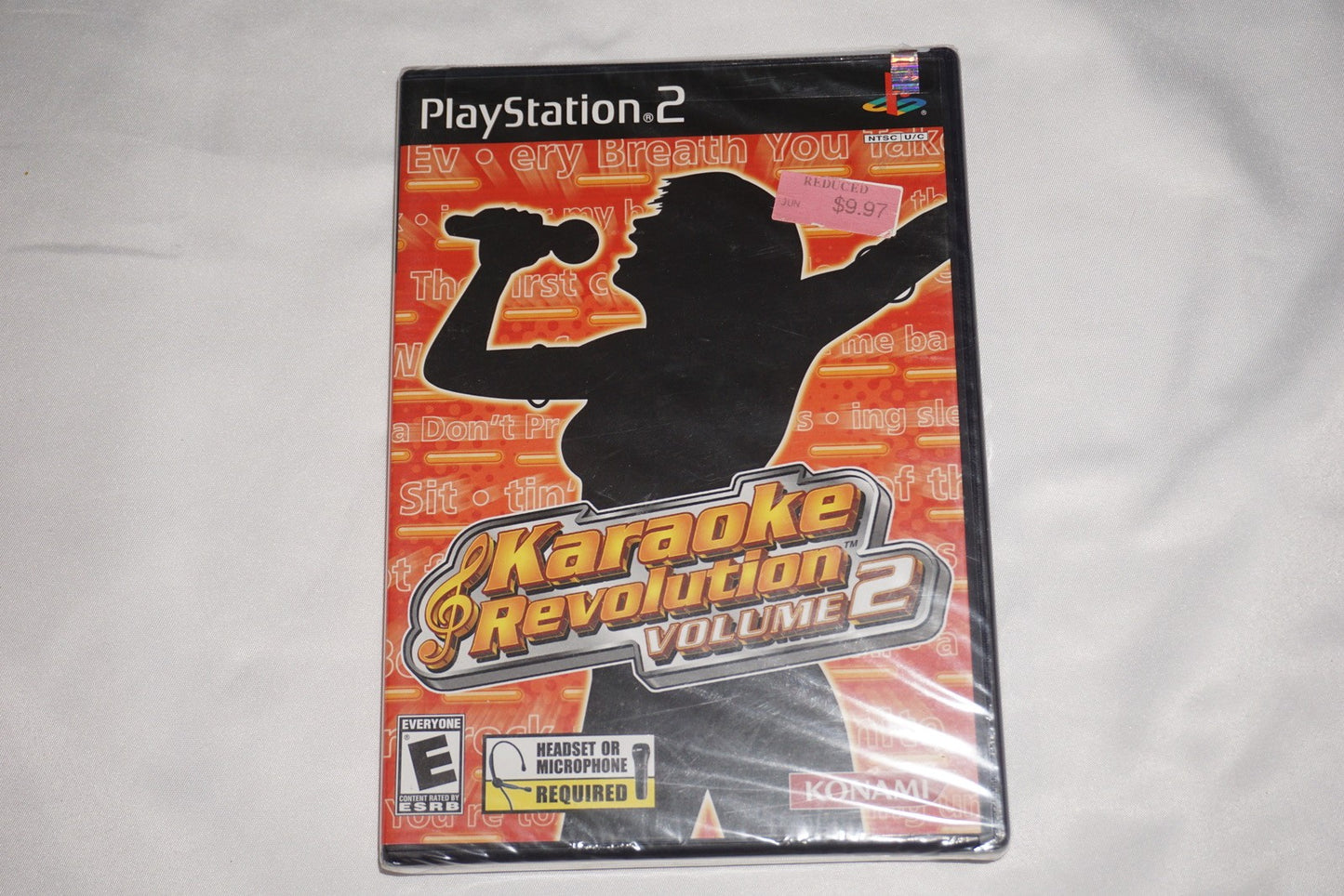Karaoke Revolution Vol 2 (Sony Playstation 2 ps2) NEW Sealed