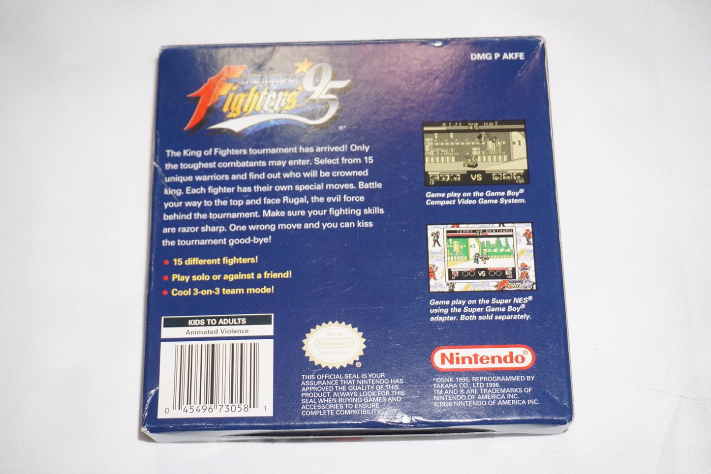 King of Fighters 95 (Nintendo Game Boy Gameboy) Complete in Box CIB