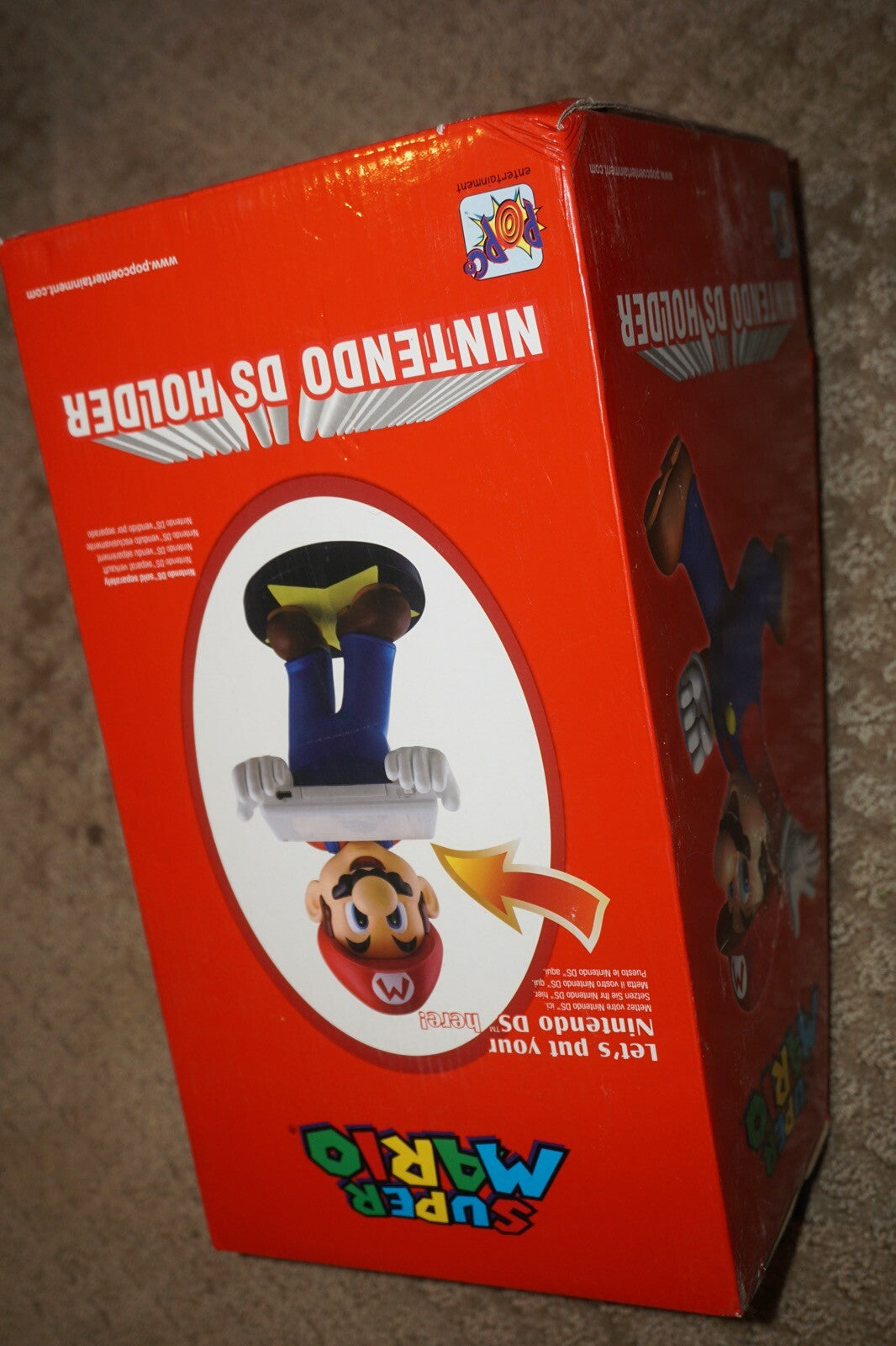 Super Mario Nintendo DS Holder NEW Popco 2011 Star Base