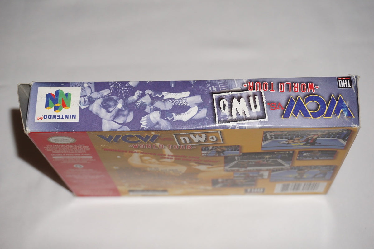 WCW Nwo World Tour (Nintendo 64 N64) Complete in Box CIB