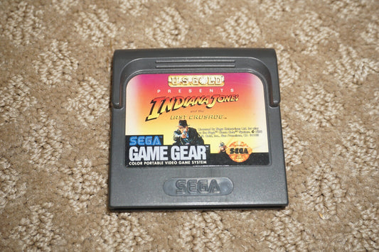 Indiana Jones Last Crusade (Sega Game Gear) Cart Only