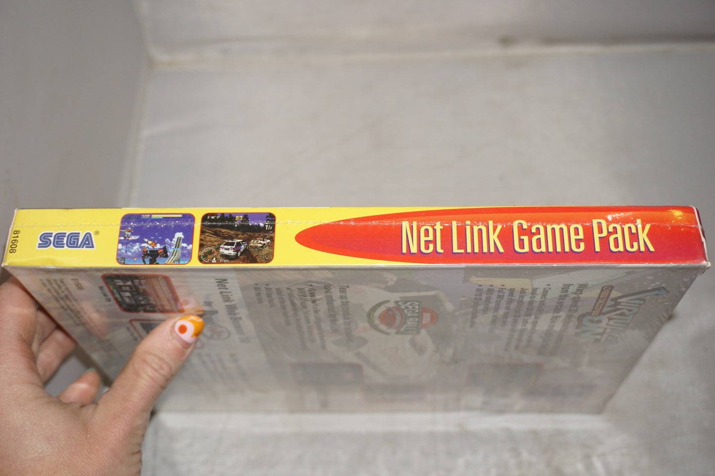 Netlink Game Pack (Sega Saturn) NEW Sealed Virtual On Sega Rally