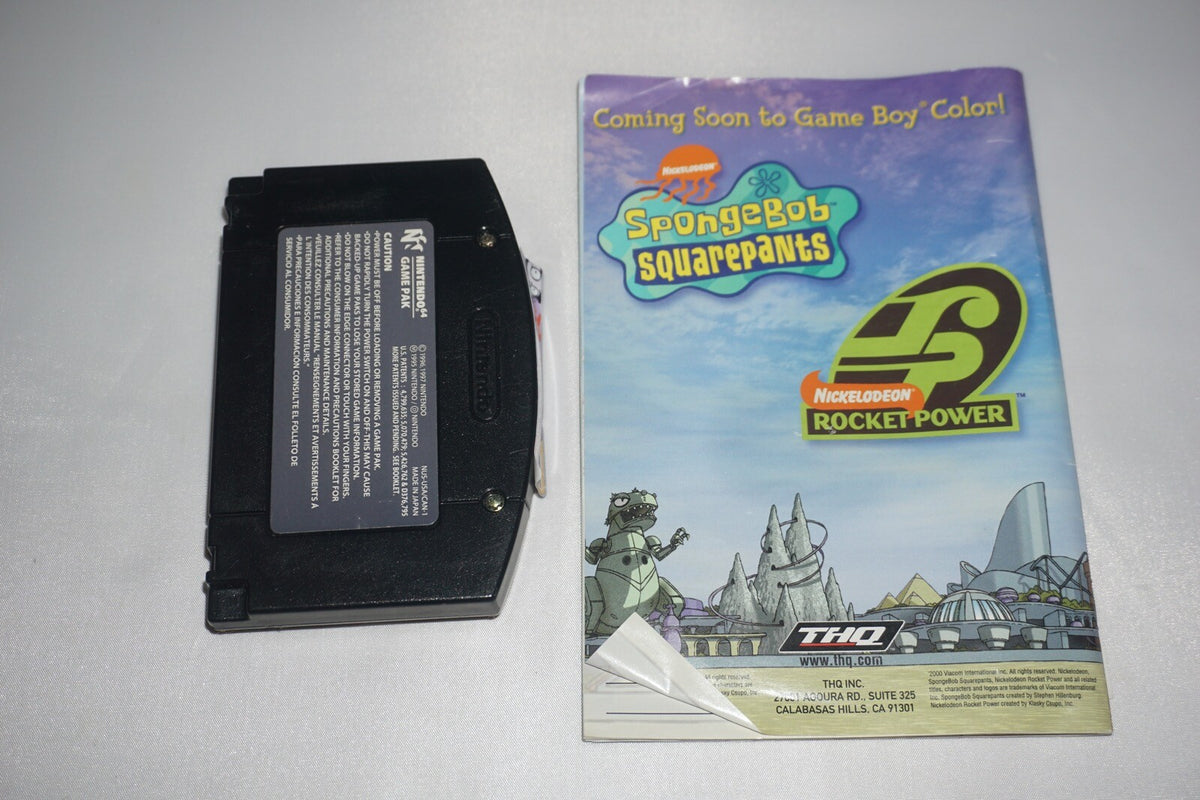 Rugrats In Paris Movie (Nintendo 64 N64) Complete in Box CIB