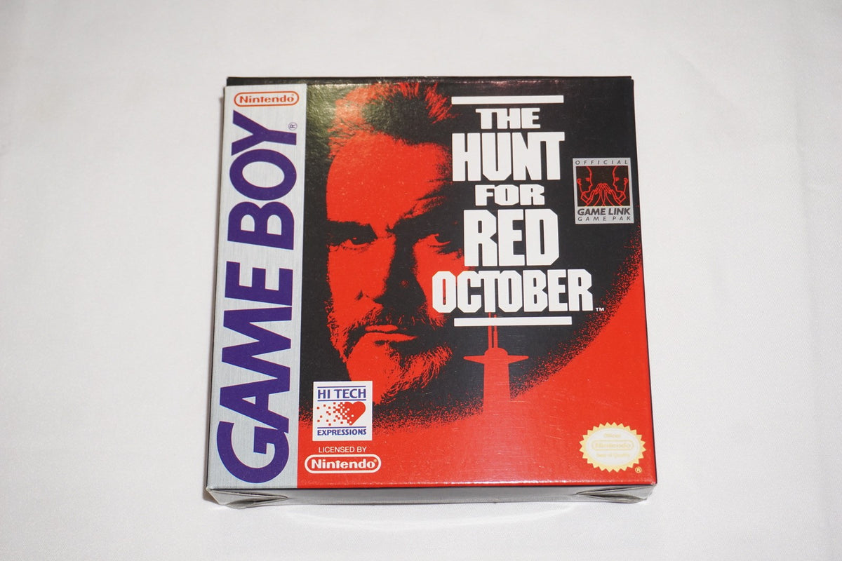Hunt for the Red October (Nintendo Game Boy Gameboy) Complete in Box w/ Reg CIB