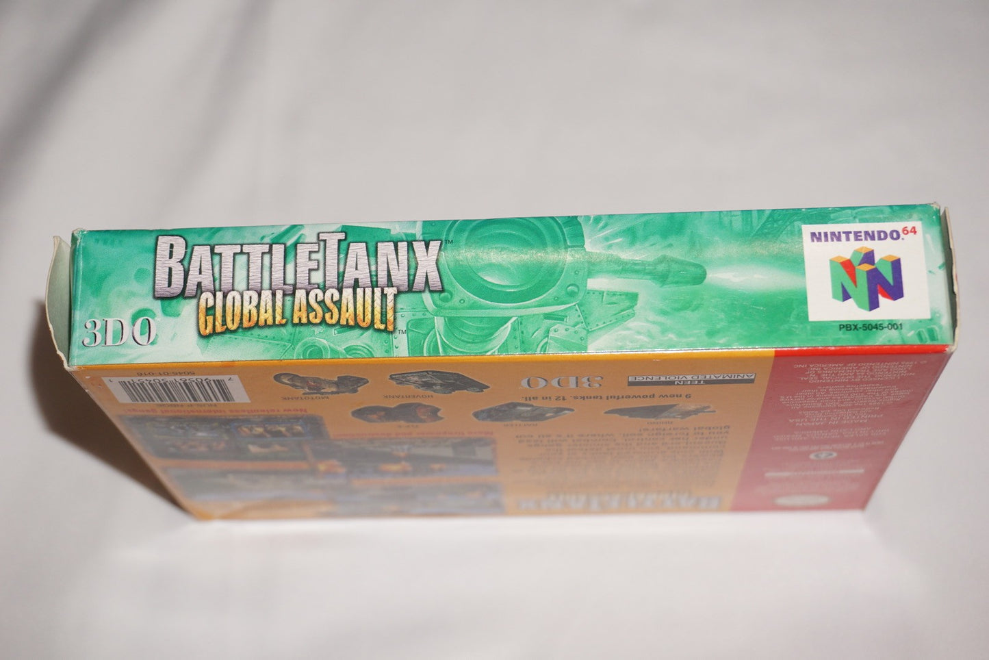 Battletanx Global Assault (Nintendo 64 N64) Complete in Box CIB