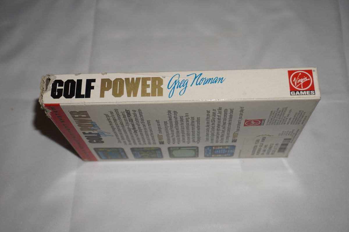 Greg Norman's Golf Power (Nintendo NES) Complete in Box CIB
