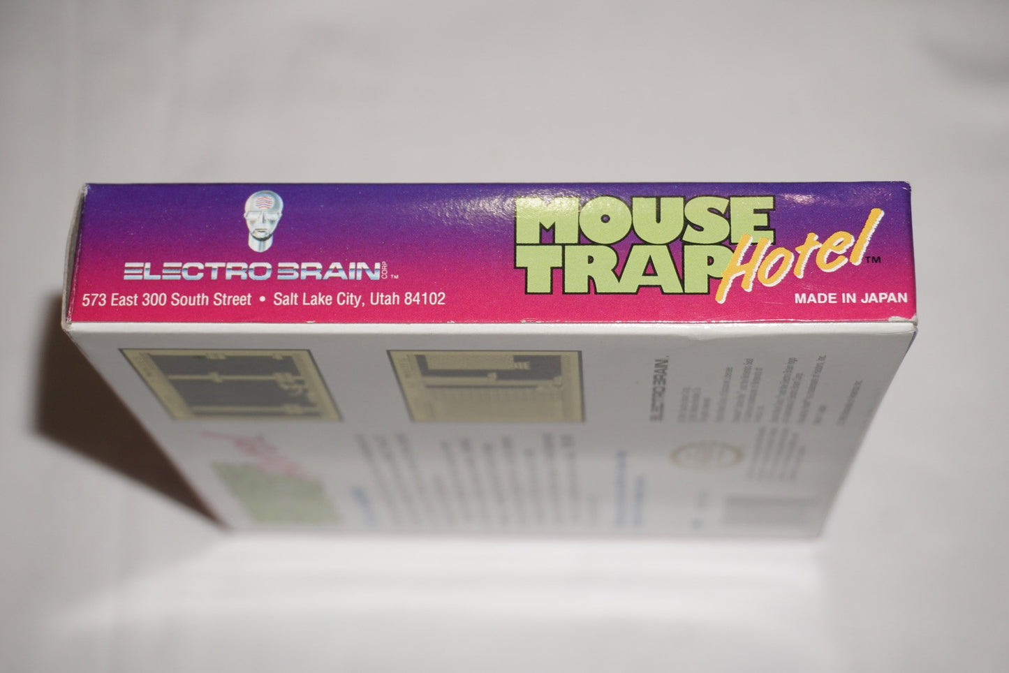 Mouse Trap Hotel (Nintendo Game Boy Gameboy) Complete in Box w/ Reg CIB
