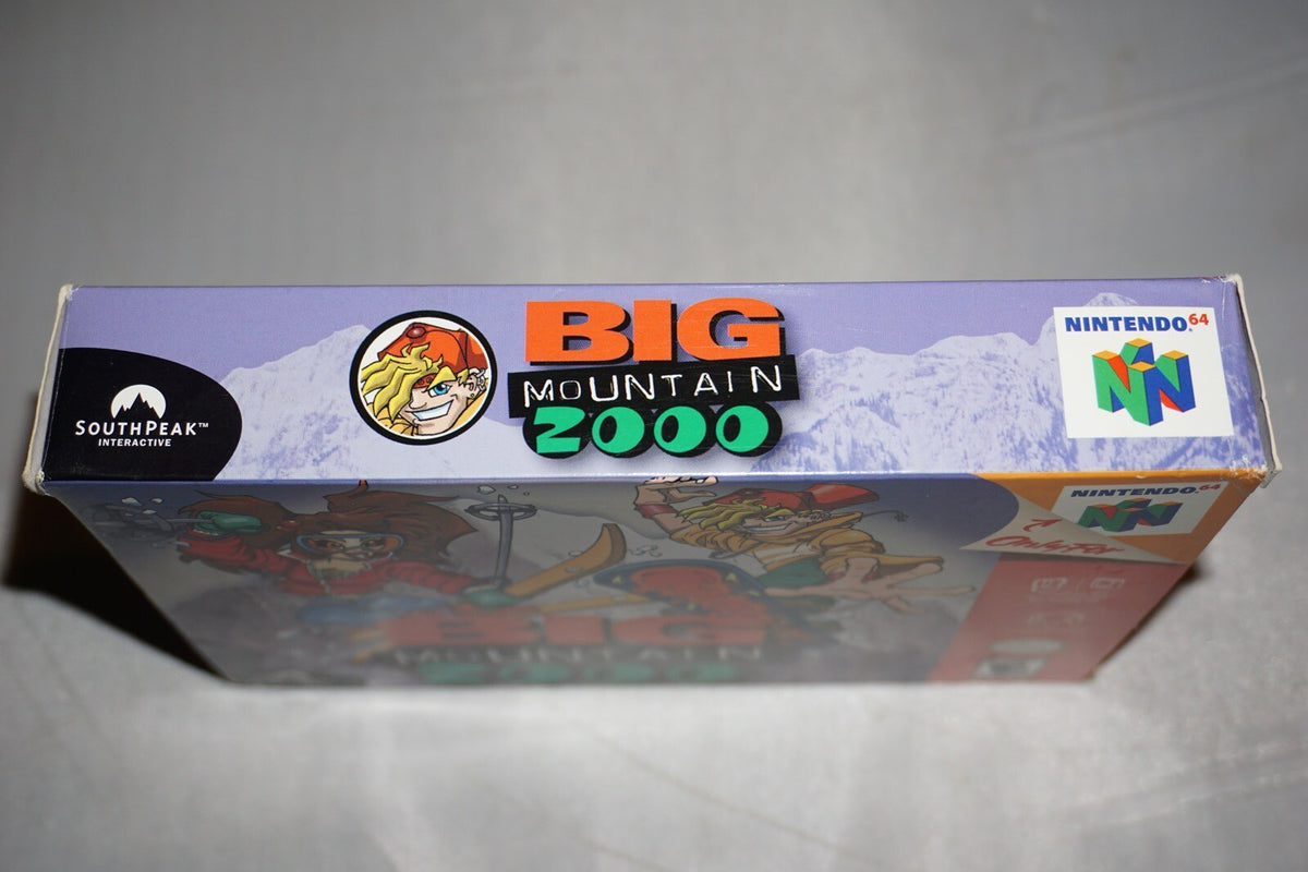 Big Mountain 2000 (Nintendo 64 N64) Complete in Box CIB