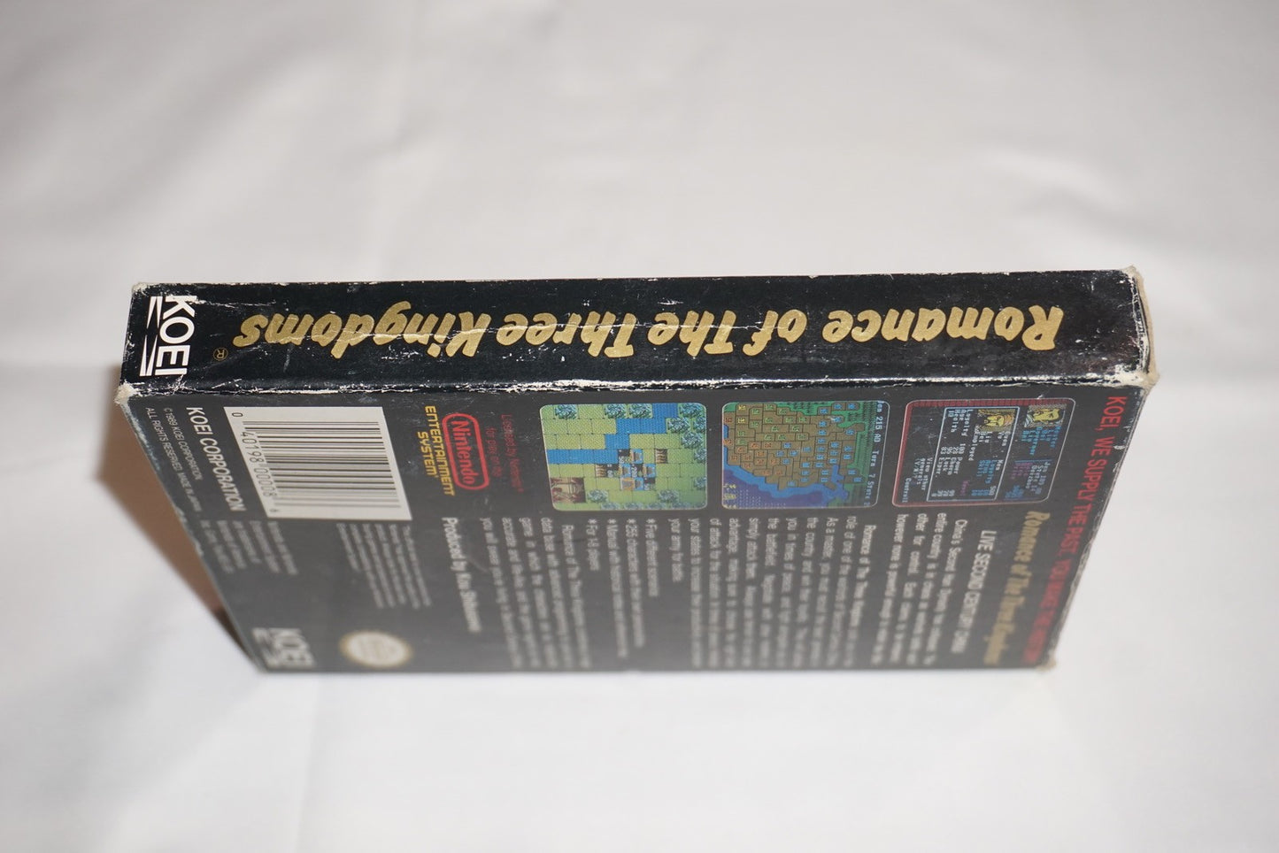 Romance of the Three Kingdoms 1 (Nintendo NES) Complete in Box w/ Reg Poster CIB